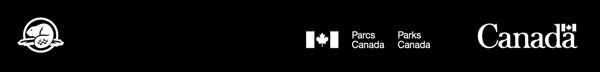 Les logos du Parcs Canada et le Governement du Canada