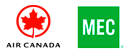 Logos de Air Canada et MEC
